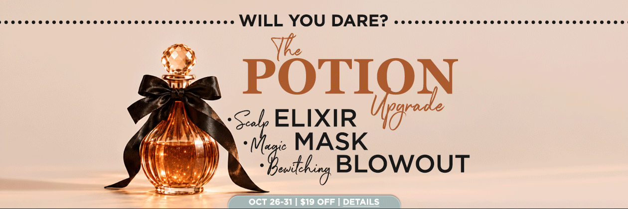 halloween scalp, hair, and blowout special